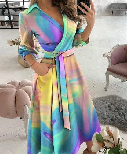 Elsie - Elegantes Kleid mit Druck