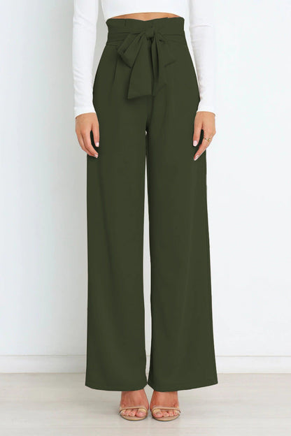 Natalie - Stylische Hose mit Gürtel zum Binden für Frauen
