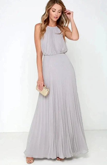 Frances - ärmelloses Kleid mit Neckholder