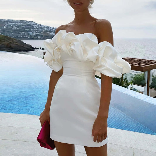 Off-Shoulder-Kleid