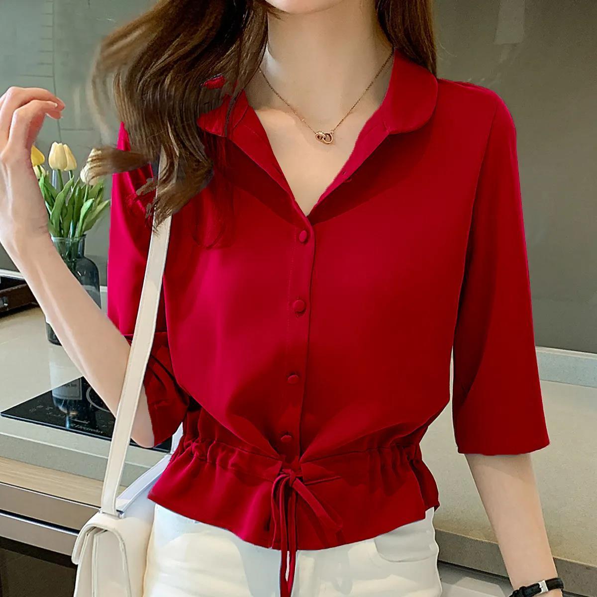 EllesBlouse I Detaillierte Bluse für Frauen