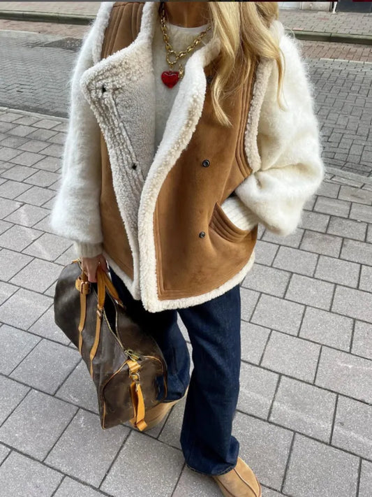Janet | Stilvolle, zeitlose und bequeme Winterstrickjacke für Damen