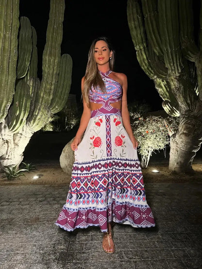 Minerva - Kleid mit böhmischem Muster