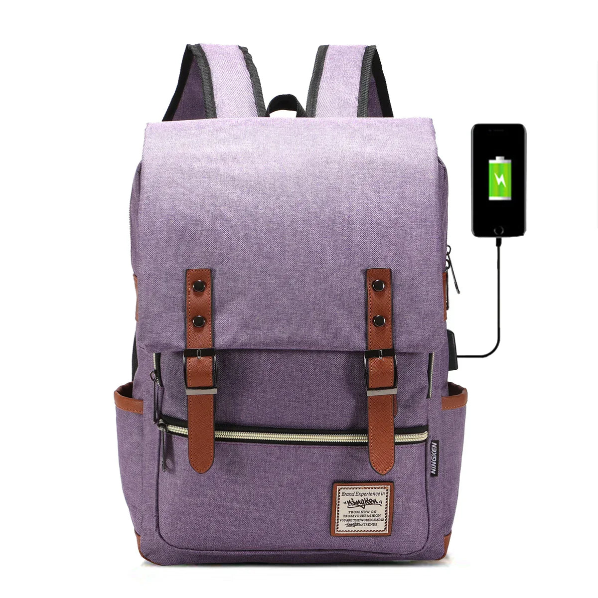 Allen | Vintage Casual Schule Reisen Laptop Rucksack