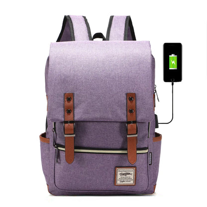 Allen | Vintage Casual Schule Reisen Laptop Rucksack