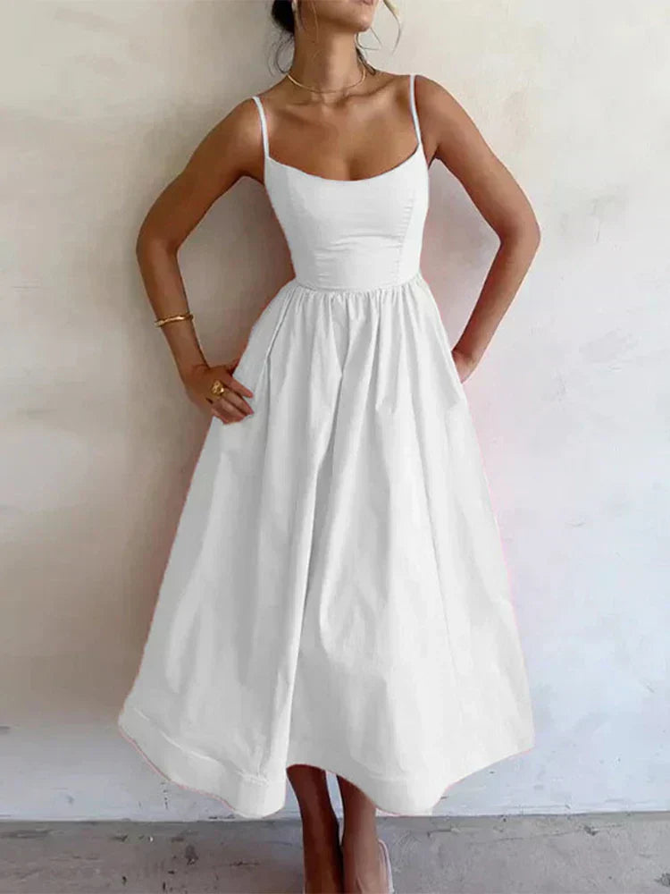 Sexy Sommerkleid mit schmeichelhaftem Ausschnitt