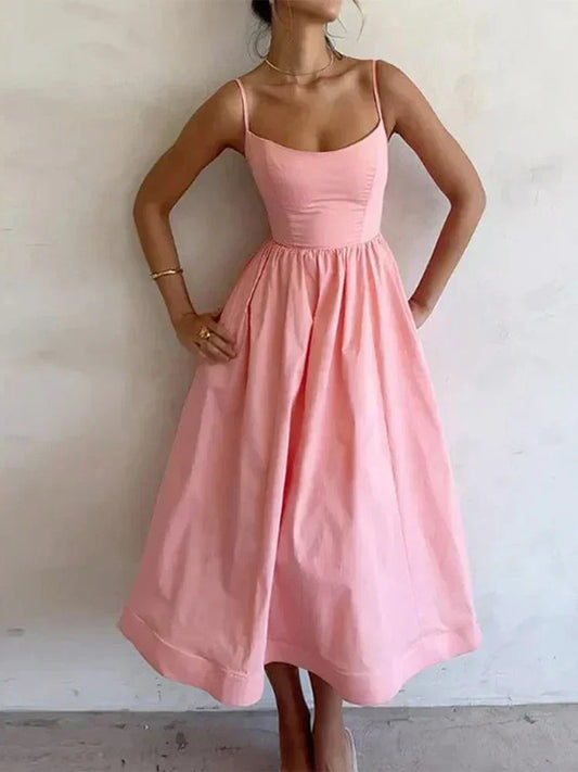 Sexy Sommerkleid mit schmeichelhaftem Ausschnitt