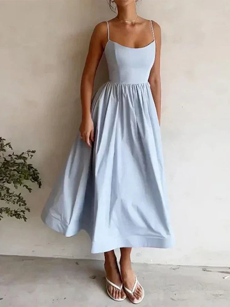 Sexy Sommerkleid mit schmeichelhaftem Ausschnitt