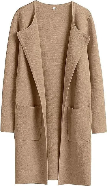 Haley - Klassische lange Jacke für Frauen
