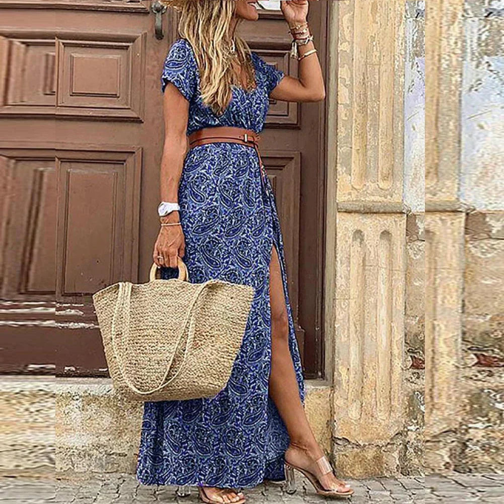 Irene - Boho-Maxikleid