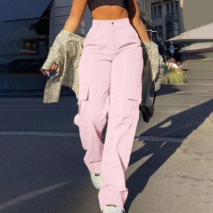 Clara - Cargohose mit hoher Taille für Frauen