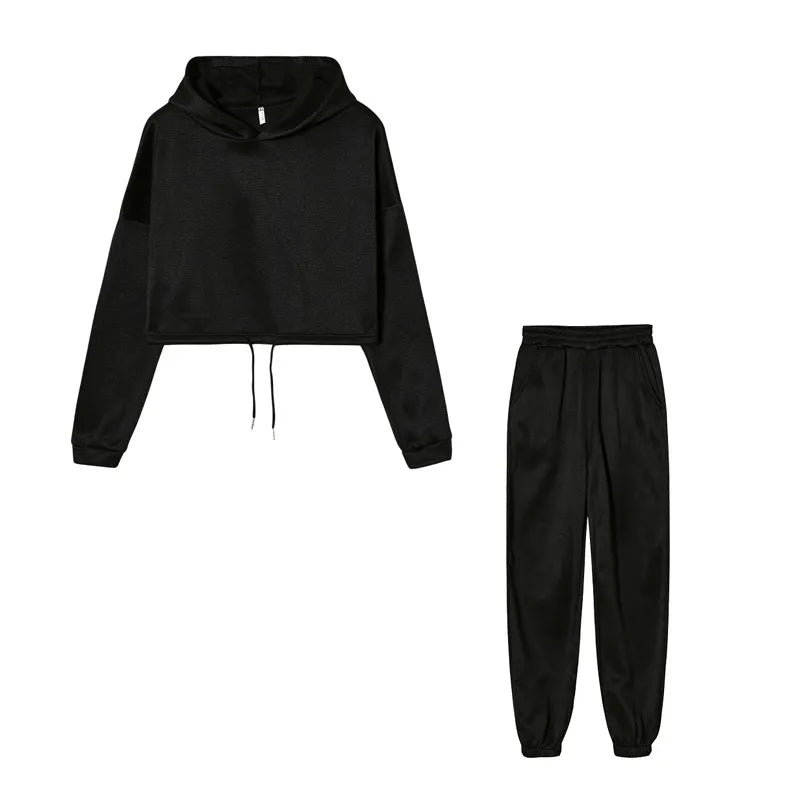 Demi Cropped Trainigspak | Modisch & Gemütlich