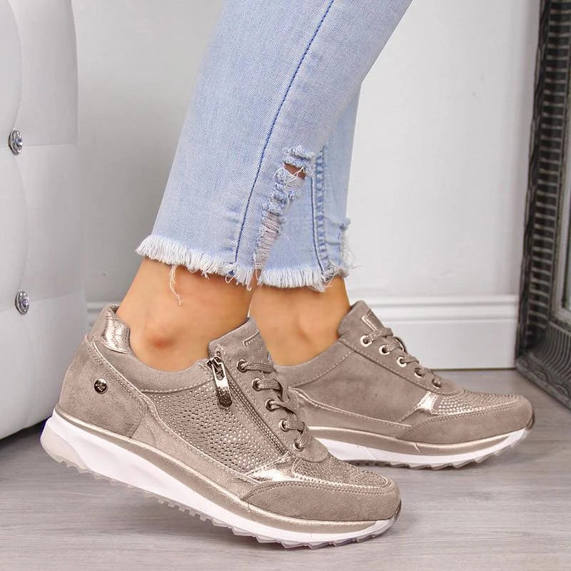 Damen flache Schuhe Leder Krankenschwester Schuhe Damen Mädchen