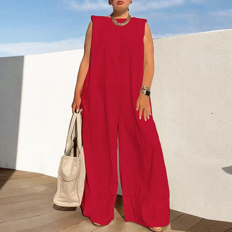 Verspielter und leichter Jumpsuit