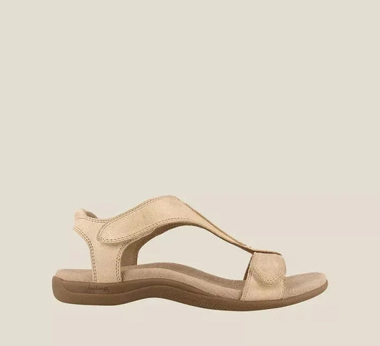 Sandy - Ergonomisch verstellbare Sandale aus Leder