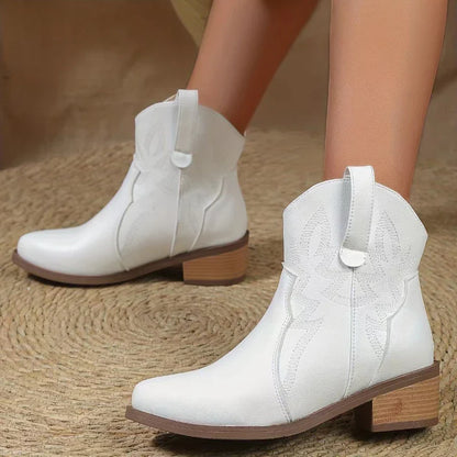 Cowboystiefel mit niedrigem Absatz - Altessa