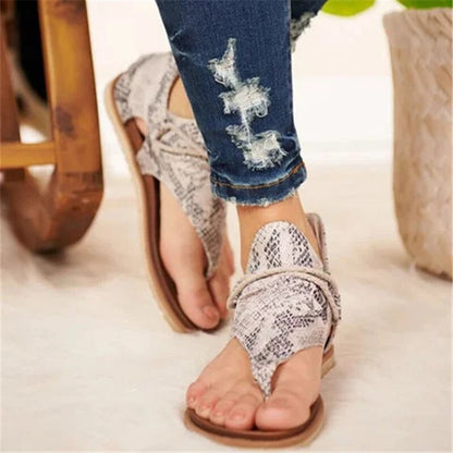 Luna | Leopard-Sandalen - Trendy & unterstützend