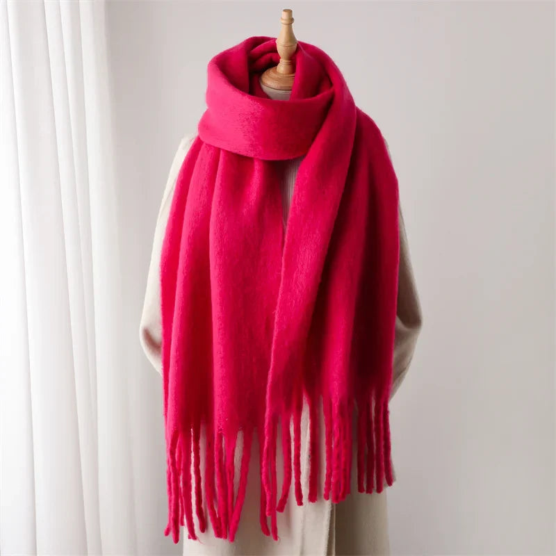 Velucci | Chic Bunter Winterschal für Frauen