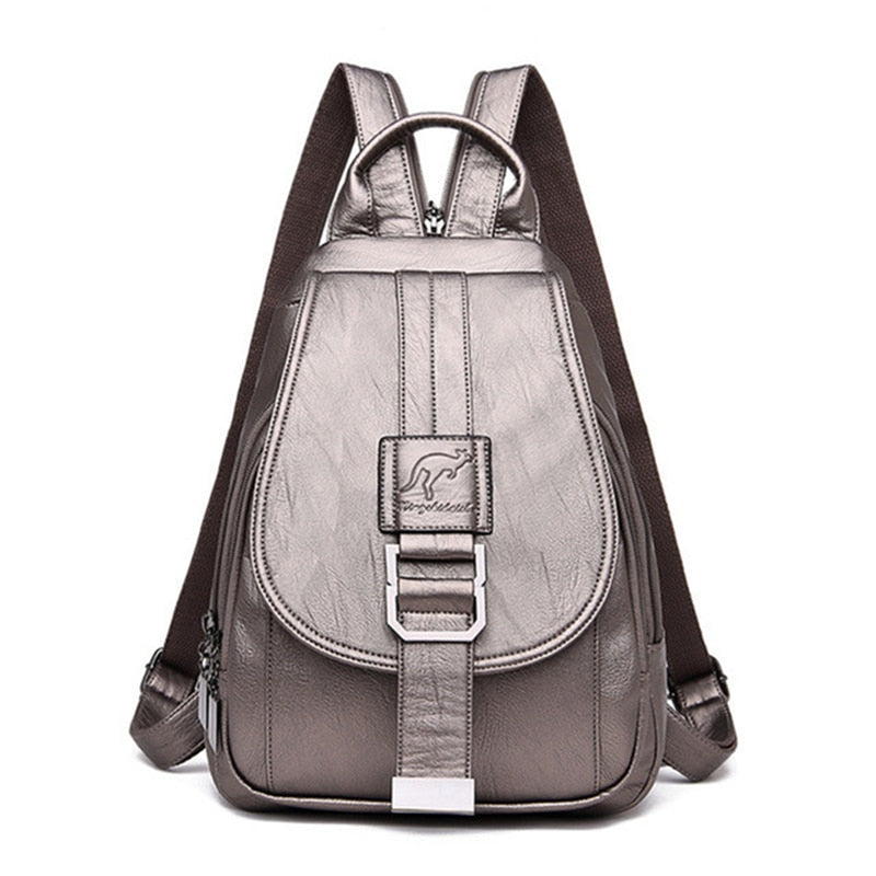 Sydney - Rucksack aus Leder für Frauen
