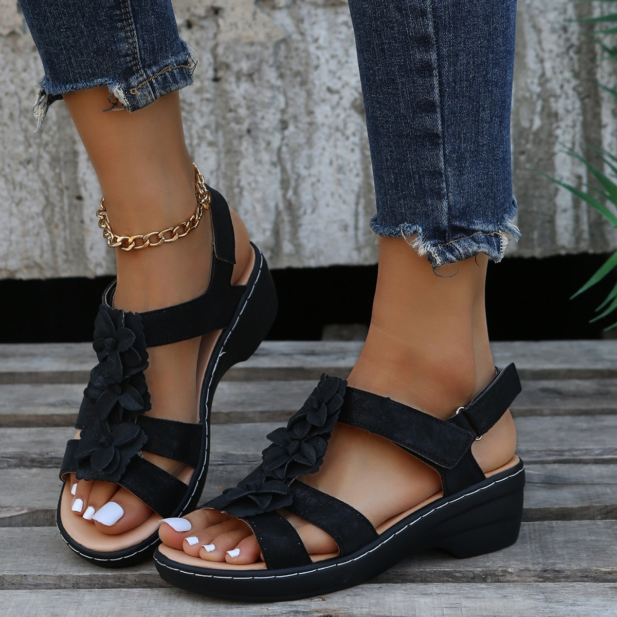 SOFIA | Stilvolle orthopädische Sandalen