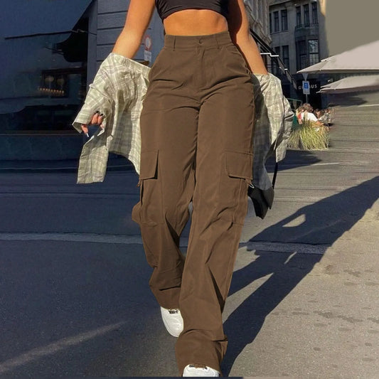 Clara - Cargohose mit hoher Taille für Frauen