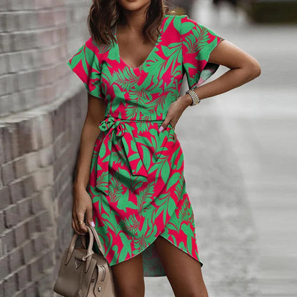 Eleanor - Kleid in A-Linie mit V-Ausschnitt