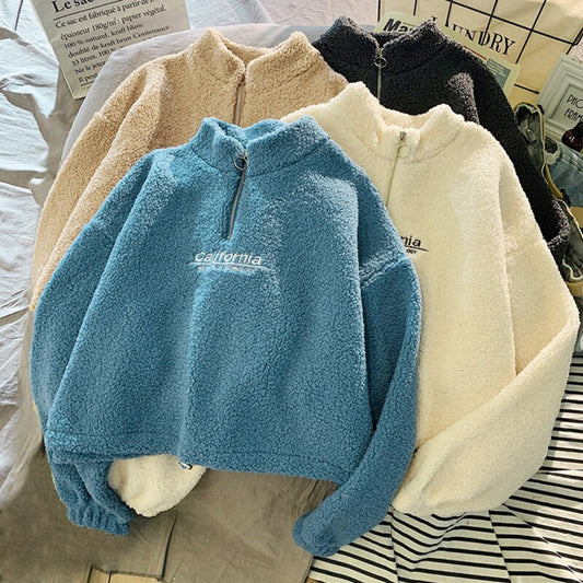CaliShirt I Fleecepullover für Damen