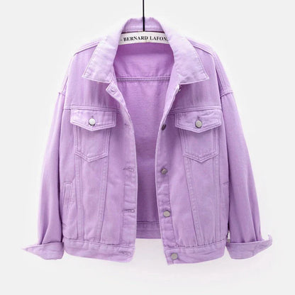 Elaina - lässige Vintage-Jeansjacke