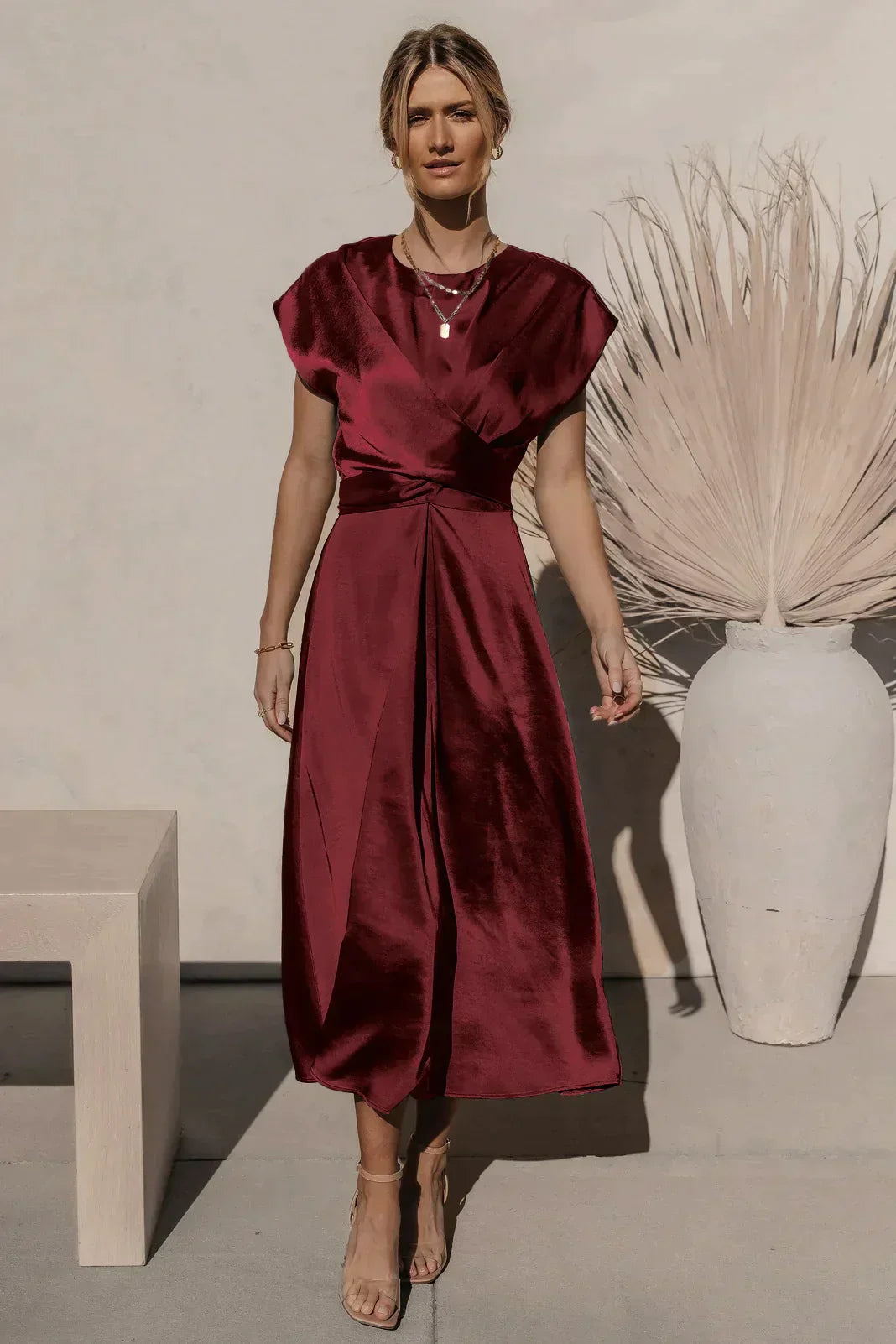 Lotte | Elegantes Partykleid aus Satin-Seide