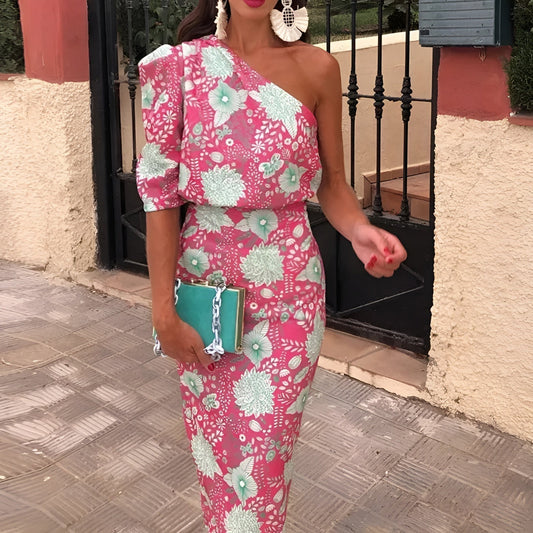 Elegantes Kleid mit einem Träger