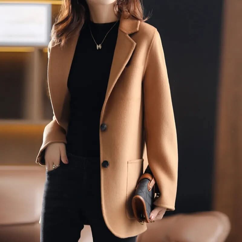Eleganter Tweedblazer – warm, stilvoll und strapazierfähig für Damen
