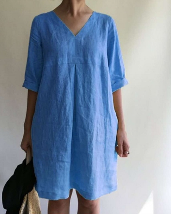 Shanique - Kleid aus Lino-Baumwolle
