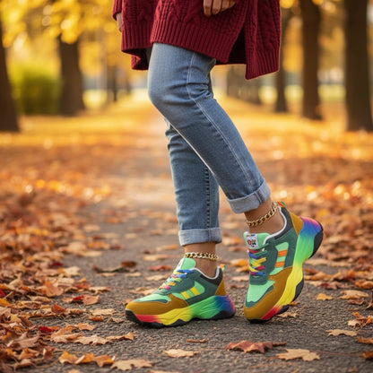 Annemijn | Bequeme Sneakers für Damen in farbenfrohem Design