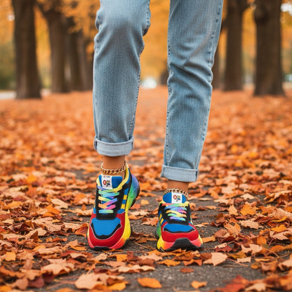 Annemijn | Bequeme Sneakers für Damen in farbenfrohem Design