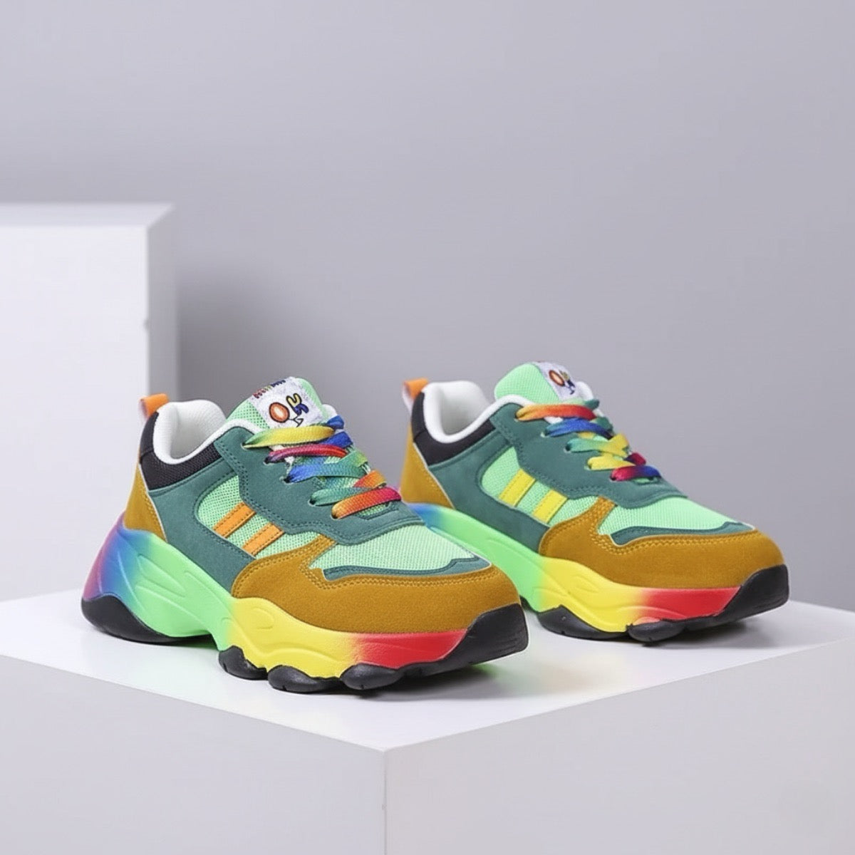 Annemijn | Bequeme Sneakers für Damen in farbenfrohem Design