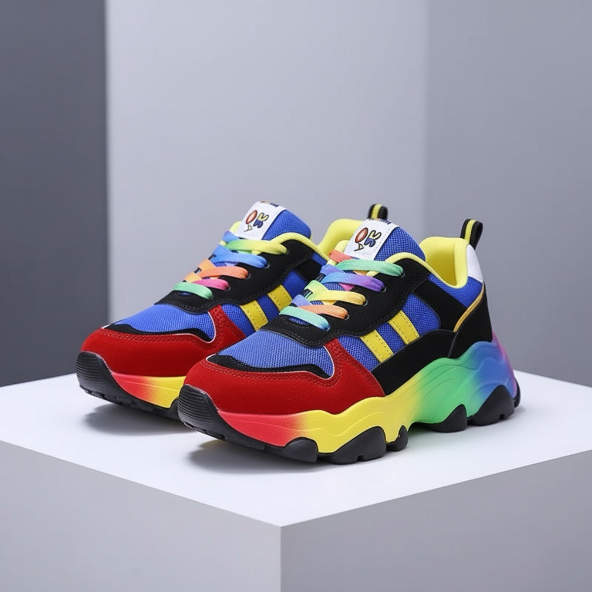 Annemijn | Bequeme Sneakers für Damen in farbenfrohem Design