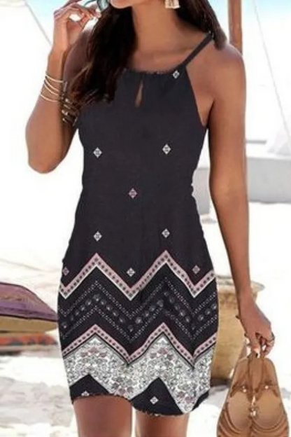 Sienna | Casual Mini Halter Strandkleid