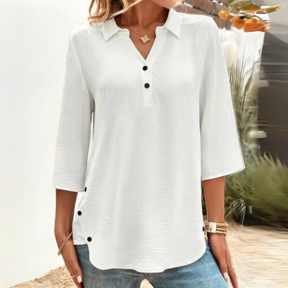 Sigrid - Lässige durchsichtige Bluse