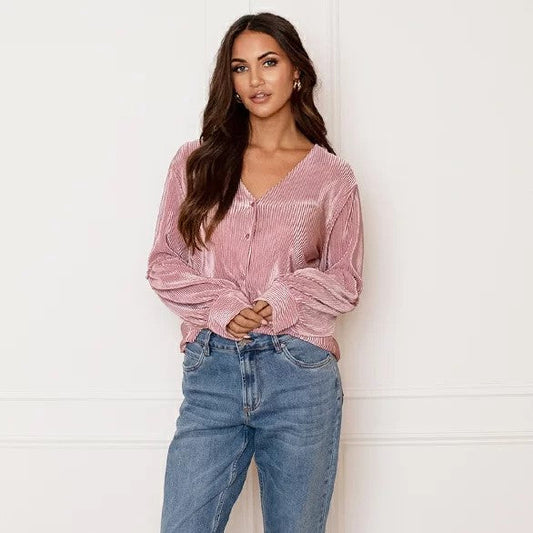 Fara - Elegante Bluse aus Satin