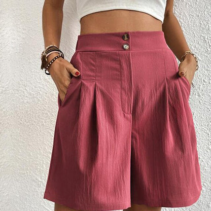Sarina - Shorts mit doppelter Knopfleiste