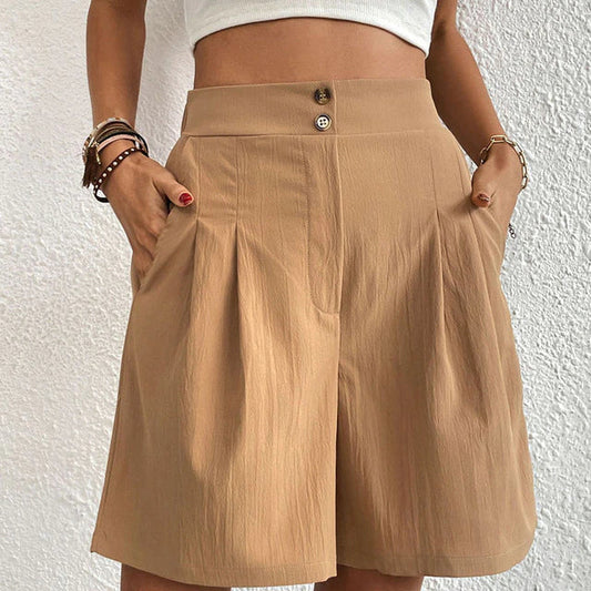 Sarina - Shorts mit doppelter Knopfleiste