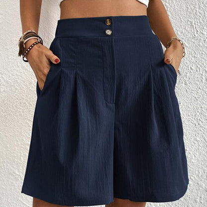 Sarina - Shorts mit doppelter Knopfleiste