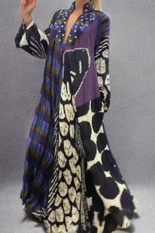 Cierra - Freizeitkleid mit V-Ausschnitt