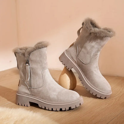 Namie - Warme Fleece-Stiefel für Frauen