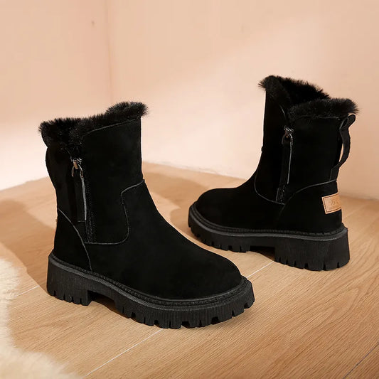Namie - Warme Fleece-Stiefel für Frauen
