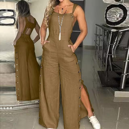 Sofia - Eleganter Jumpsuit mit Knöpfen