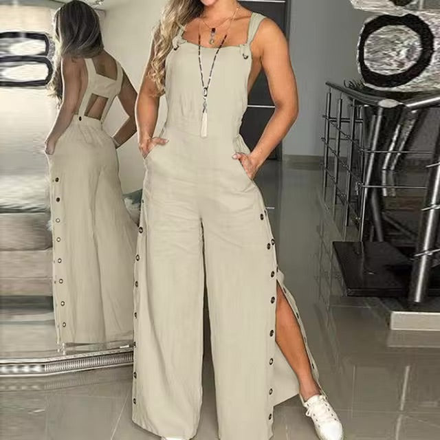 Sofia - Eleganter Jumpsuit mit Knöpfen