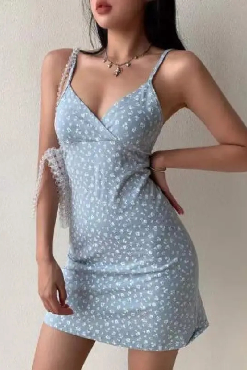 Sophia | Geblümtes Minikleid für Frauen