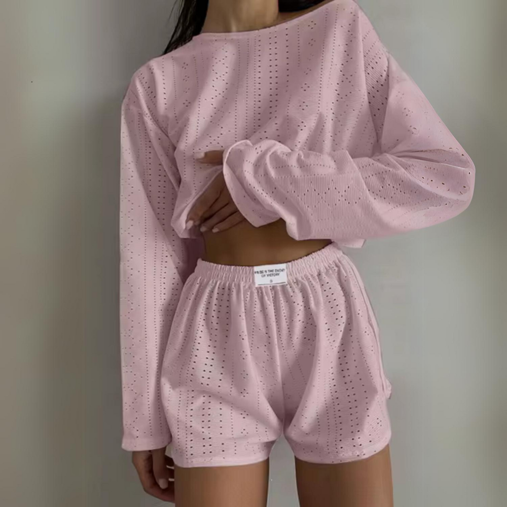 Sophronia – Frühlings-Pyjama-Loungewear