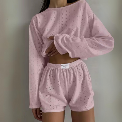 Sophronia – Frühlings-Pyjama-Loungewear